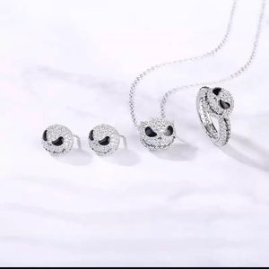 Jack Skellington 3 pcs. jewelry set